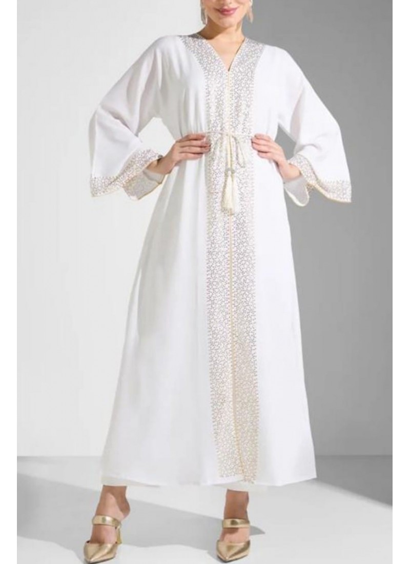 (MOQ 6 PCS) Firdous Abaya