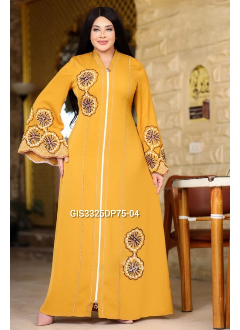 (MOQ 6 PCS) Forsythia Egyptian Dress