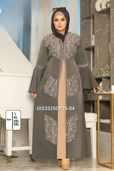 (MOQ 6 PCS) Nawra Egyptian Dress