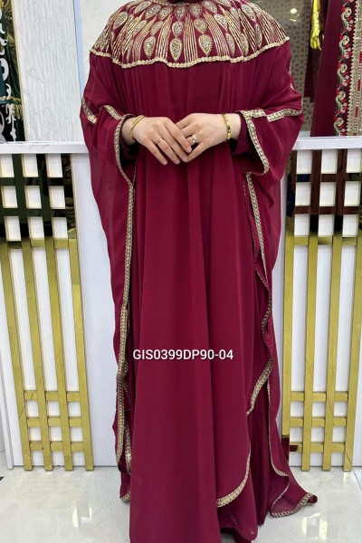 (MOQ 6 PCS) Zeenah Egyptian Dress