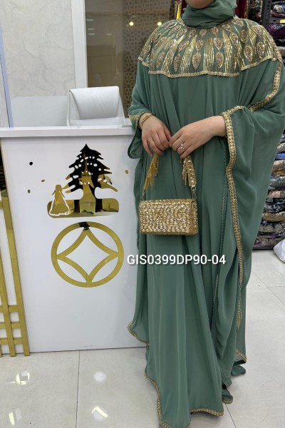 (MOQ 6 PCS) Bergenia Egyptian Dress