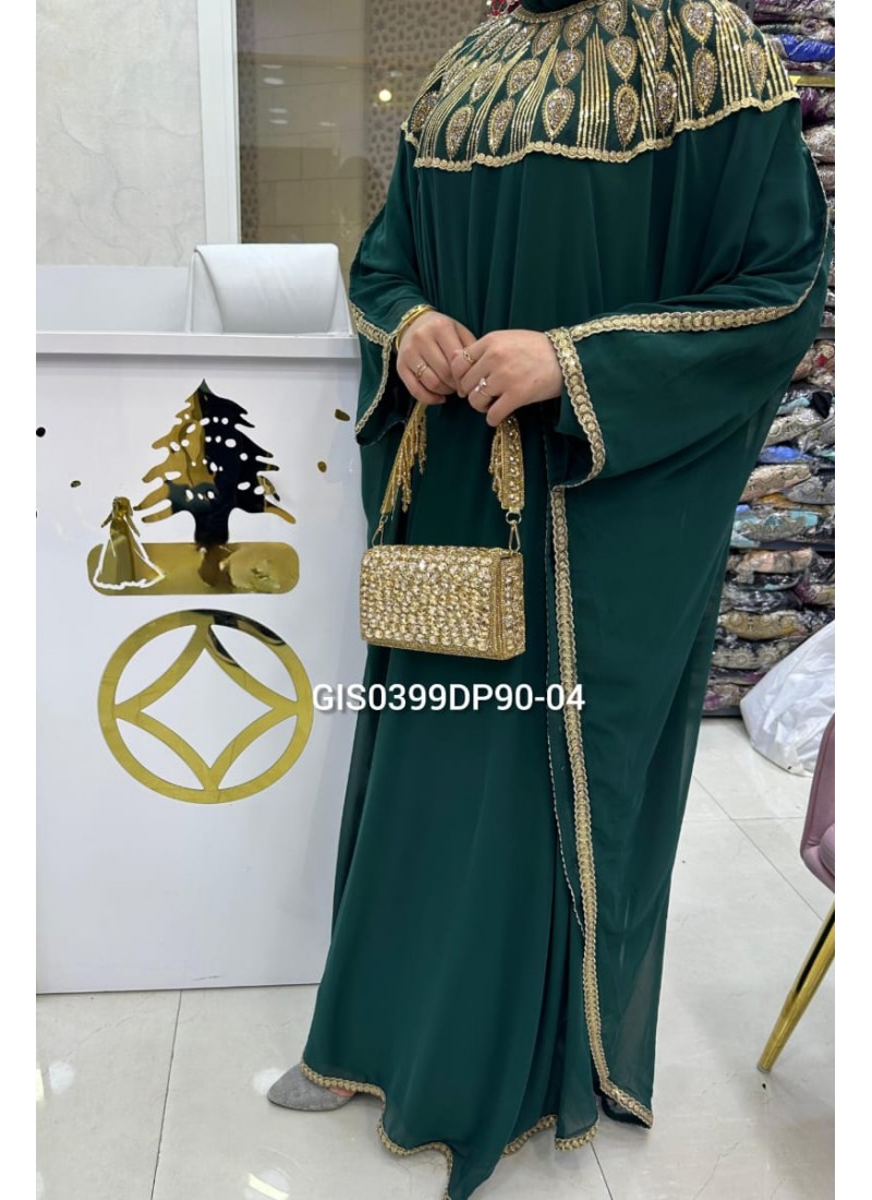 (MOQ 6 PCS) Cardinal Egyptian Dress