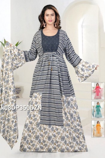 (MOQ 6 PCS) Crocus Egyptian Dress