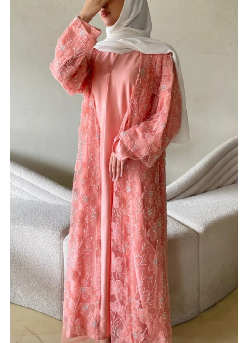 (MOQ 6 PCS) Fashion Trend Abaya