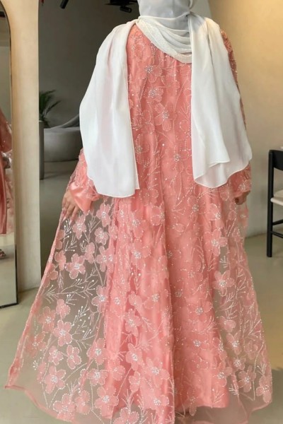 (MOQ 6 PCS) Fashion Trend Abaya
