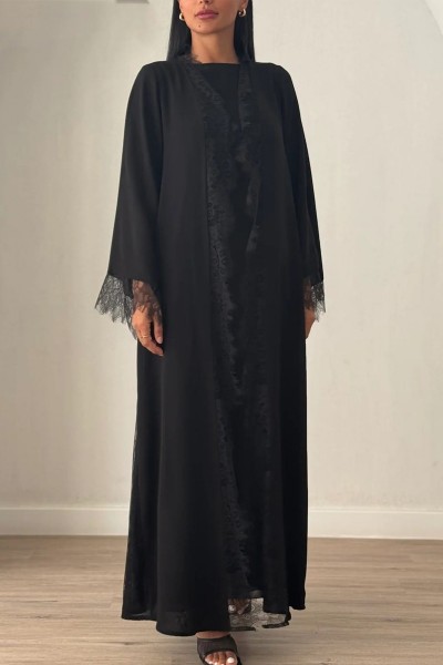 (MOQ 6 PCS)Safaana Abaya 