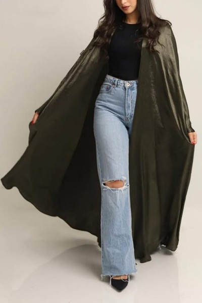 (MOQ 6 PCS) Adila Abaya
