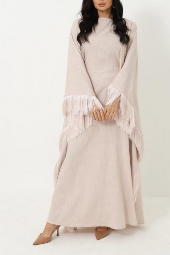 (MOQ 6 PCS) Afrin Abaya