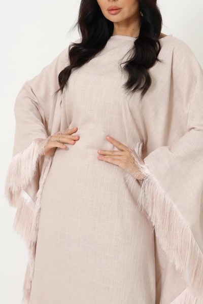 (MOQ 6 PCS) Afrin Abaya