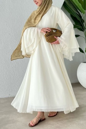 (MOQ 6 PCS) Afshan Abaya