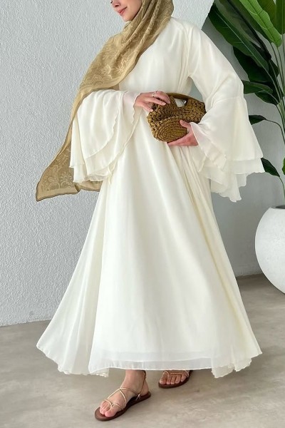 (MOQ 6 PCS) Afshan Abaya