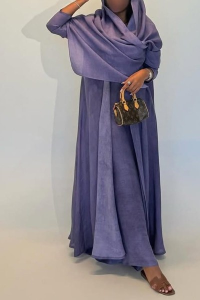 (MOQ 6 PCS) Afza Abaya
