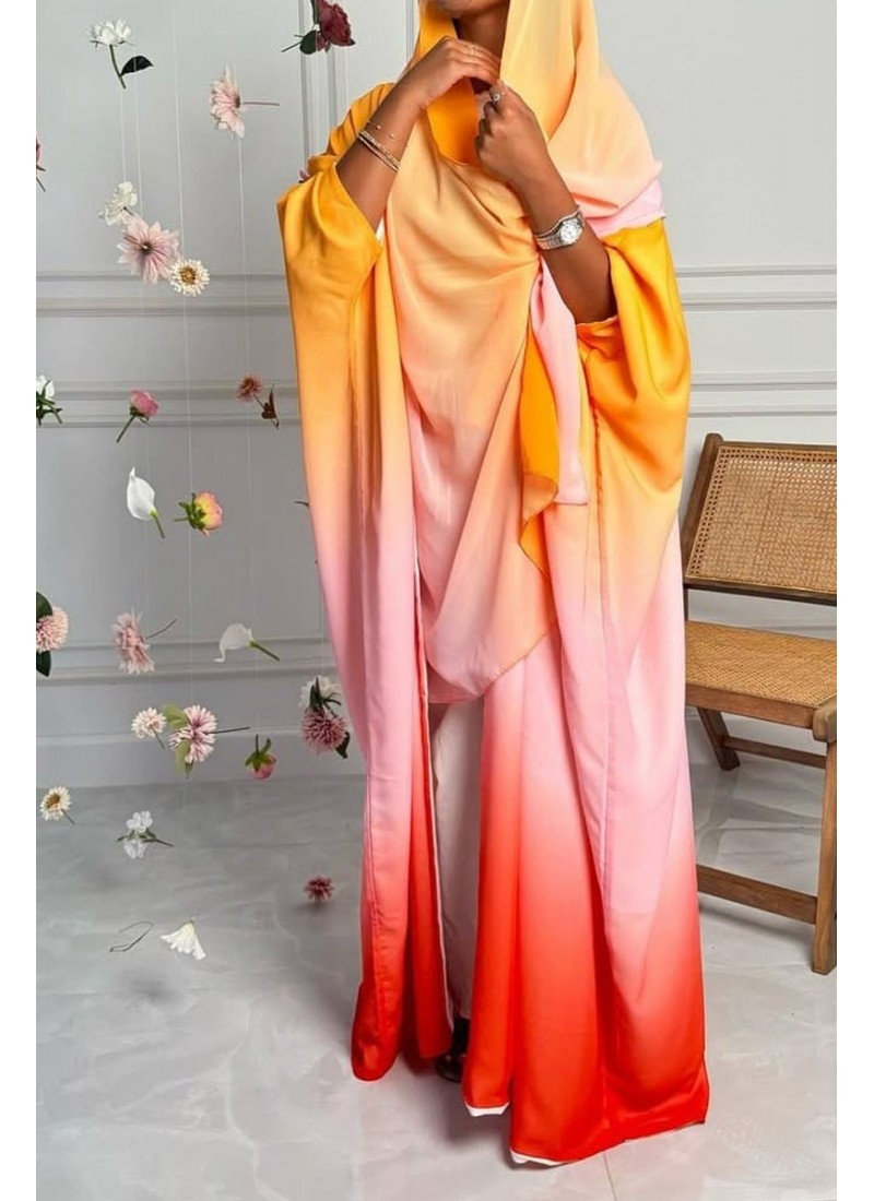 (MOQ 6 PCS) Ajrada Abaya