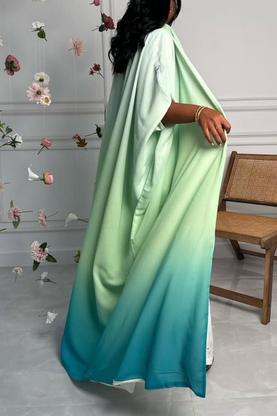 (MOQ 6 PCS) Akhtar Abaya