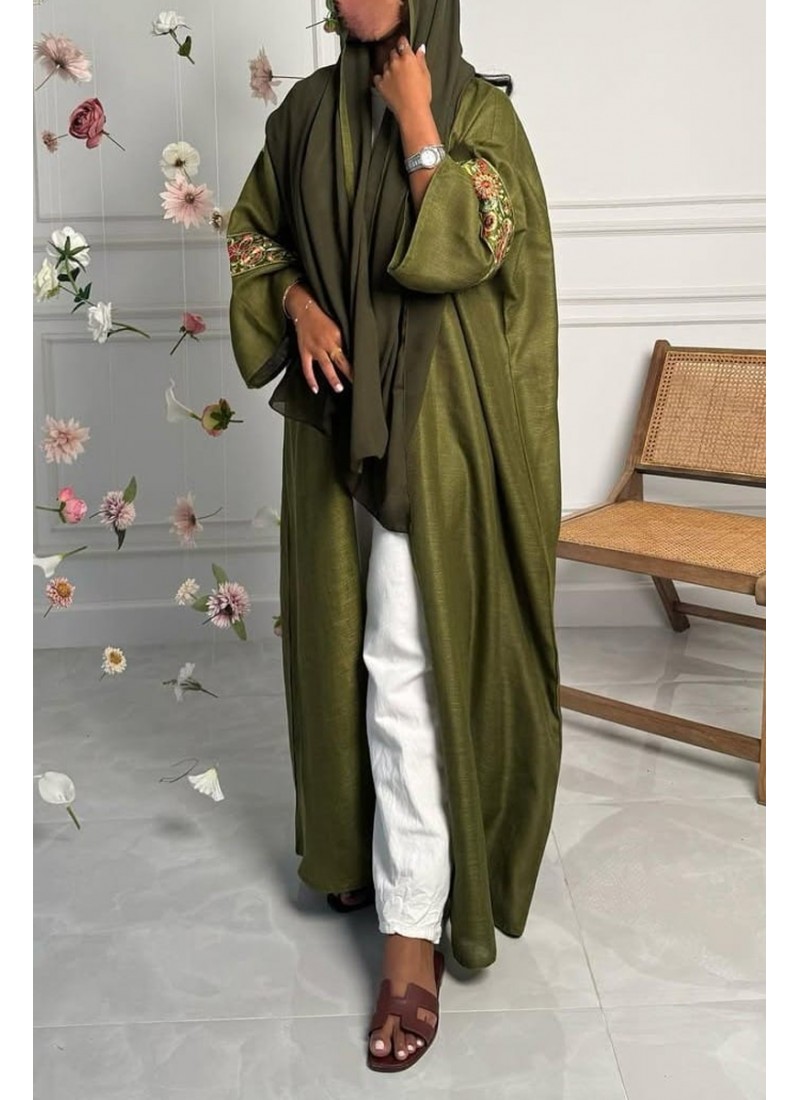 (MOQ 6 PCS)Aleema Abaya