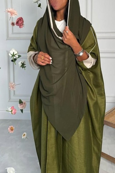 (MOQ 6 PCS) Alifa Abaya