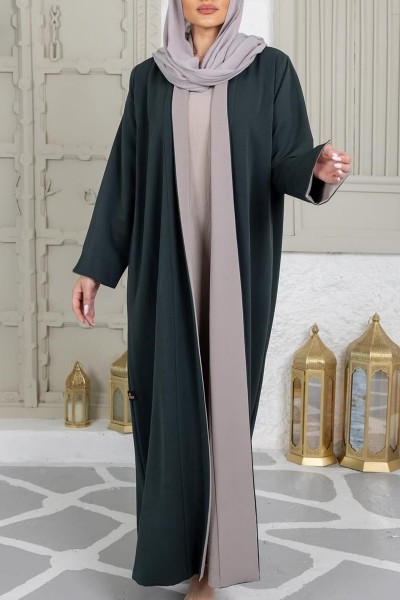 (MOQ 6 PCS) Khadija Abaya