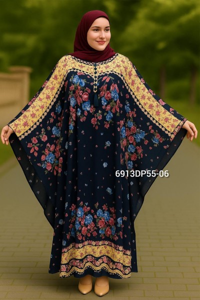 (MOQ 6 PCS) Zainab Dress