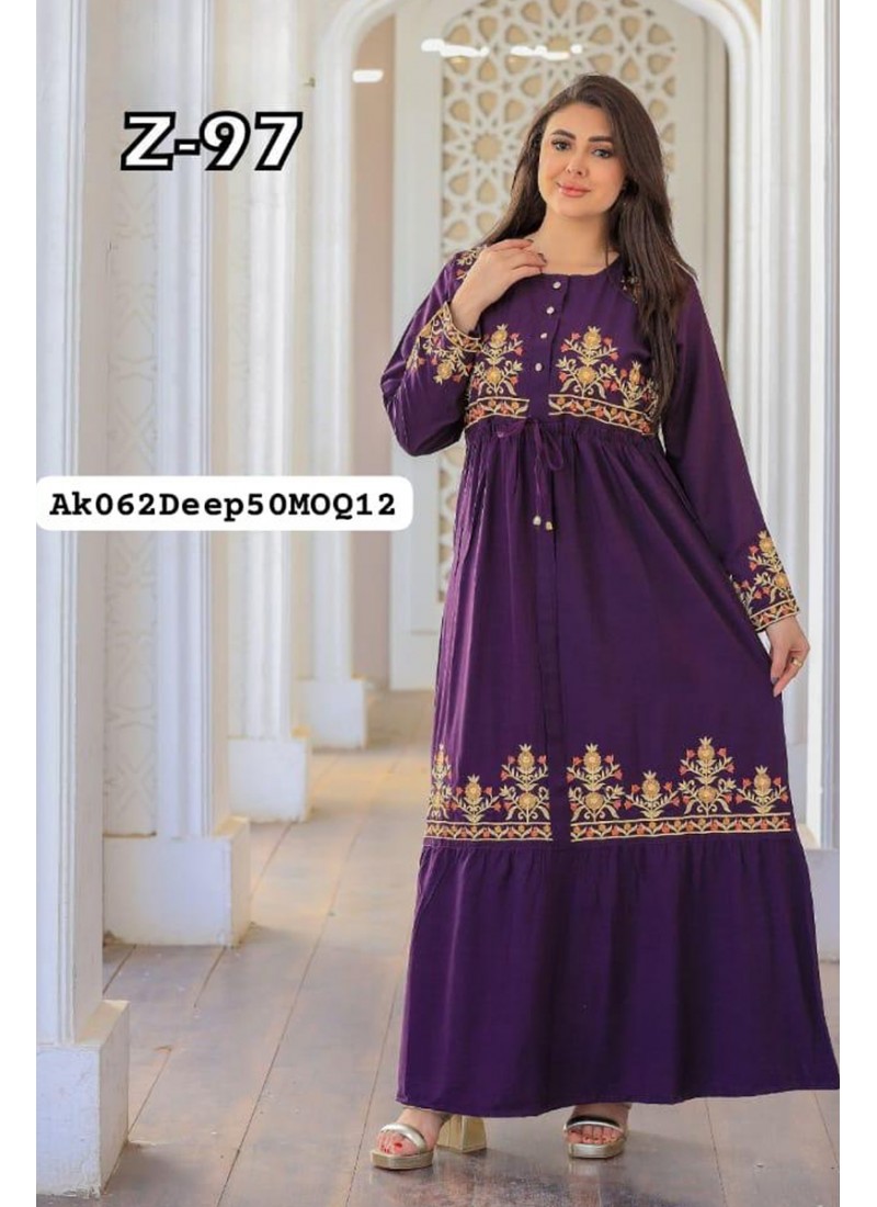 (MOQ 12 PCS) Zoohi Jalabiyat