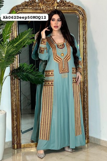 Lilac Jalabiyat (MOQ 12 PCS)