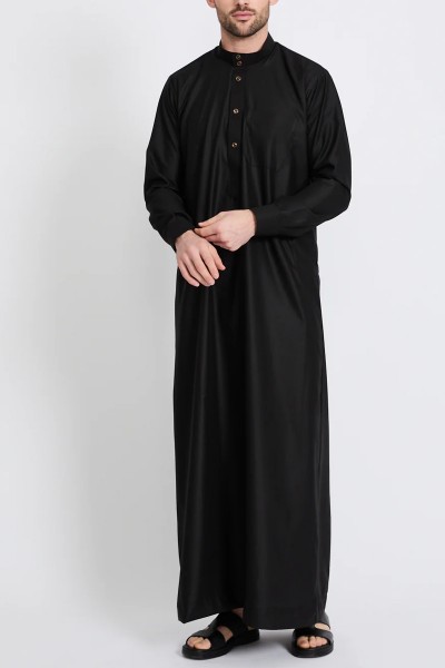 (MOQ 6 PCS) Hamza Men's Thobe
