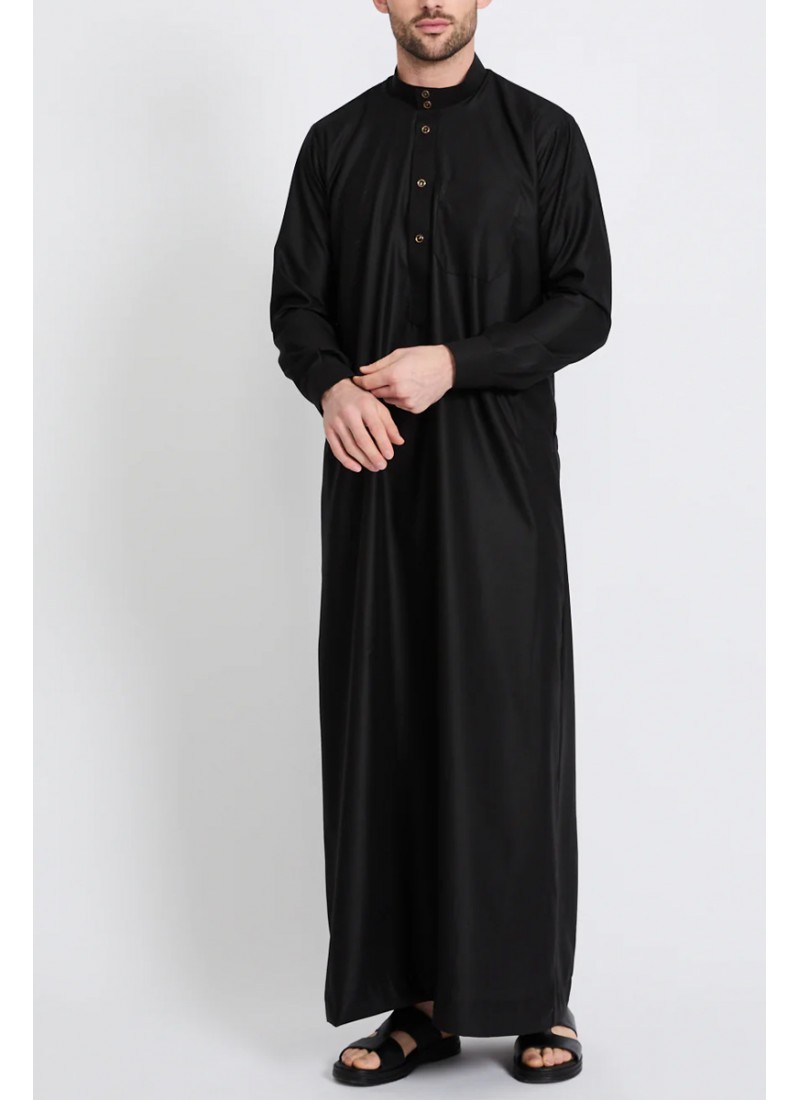 (MOQ 6 PCS) Hamza Men's Thobe