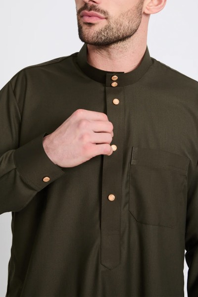 (MOQ 6 PCS) Hassan Men's Thobe