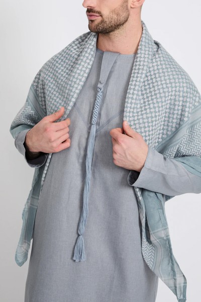 (MOQ 6 PCS) Kareem Men's Thobe
