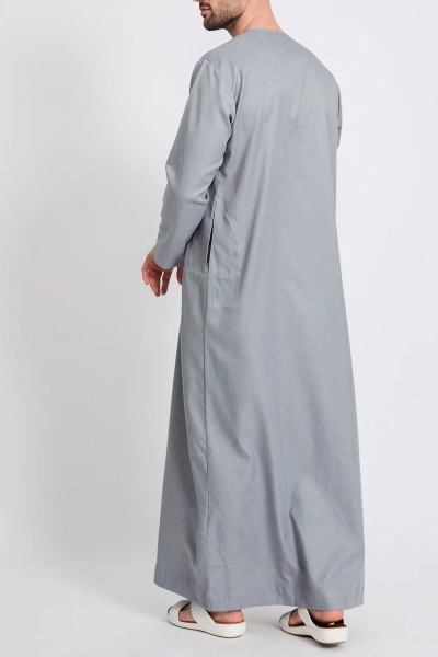 (MOQ 6 PCS) Kareem Men's Thobe