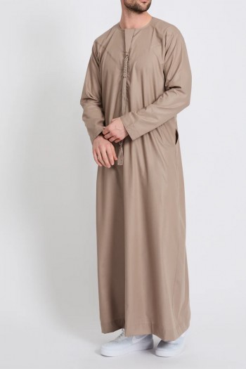 (MOQ 6 PCS) Malik Men's Thobe