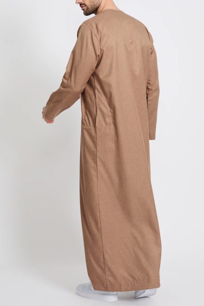 (MOQ 6 PCS) Omar Men's Thobe