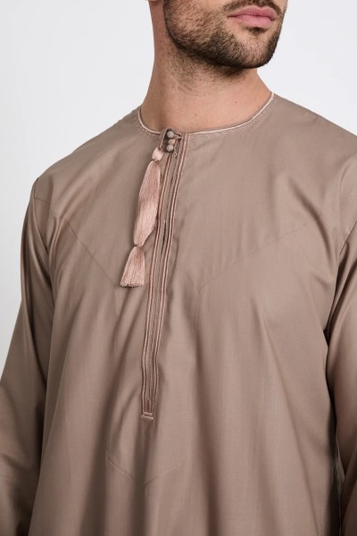 (MOQ 6 PCS) Samir Men's Thobe