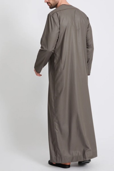 (MOQ 6 PCS) Akram Men's Thobe