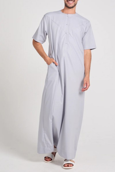 (MOQ 6 PCS) Farid Men's Thobe