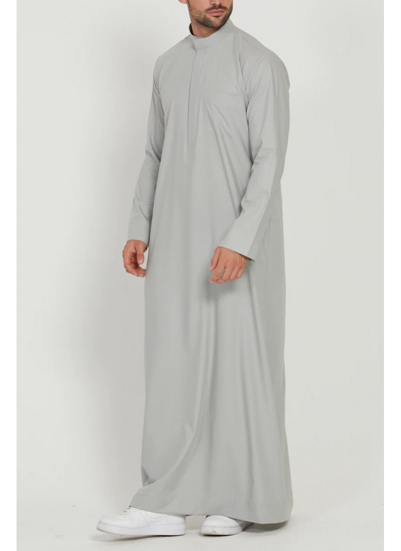 (MOQ 6 PCS) Qasim Men's Thobe