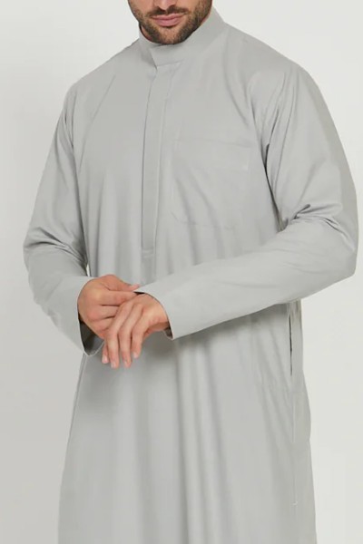 (MOQ 6 PCS) Qasim Men's Thobe