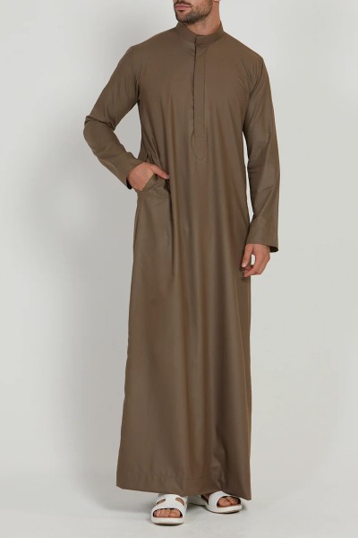 (MOQ 6 PCS) Suhail Men's Thobe
