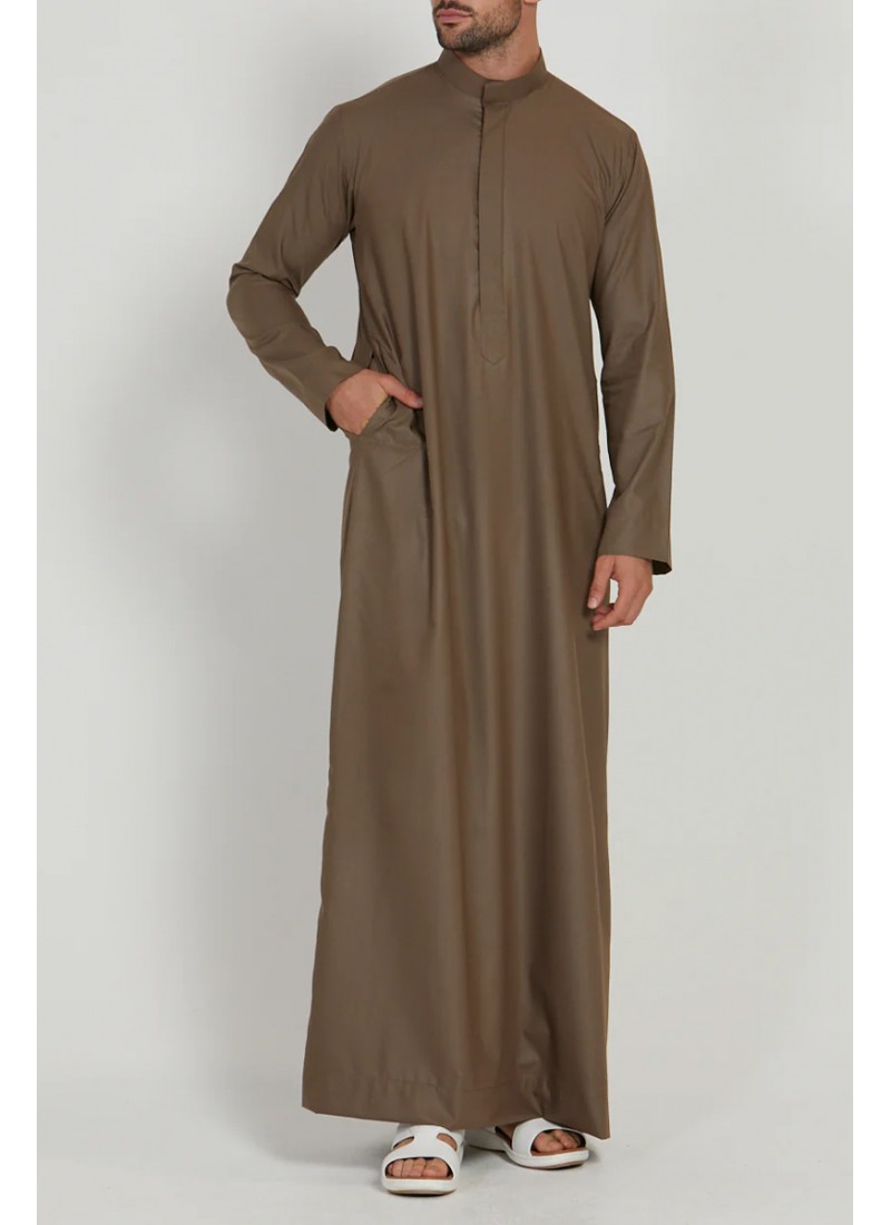 (MOQ 6 PCS) Suhail Men's Thobe