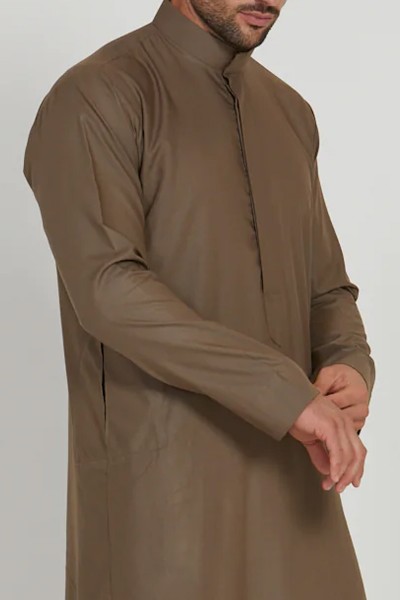(MOQ 6 PCS) Suhail Men's Thobe