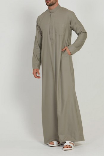 (MOQ 6 PCS) Adnan Men's Thobe