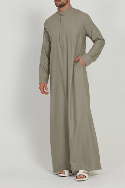(MOQ 6 PCS) Adnan Men's Thobe