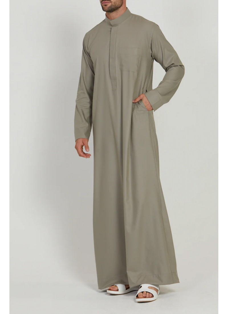 (MOQ 6 PCS) Adnan Men's Thobe