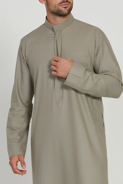 (MOQ 6 PCS) Adnan Men's Thobe