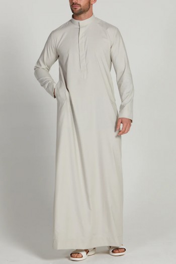 (MOQ 6 PCS) Medhat Men's Thobe