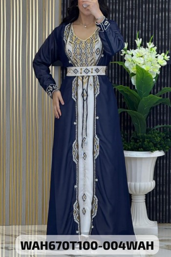 (MOQ 6 PCS) Aatika Kaftan
