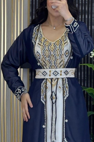 (MOQ 6 PCS) Aatika Kaftan