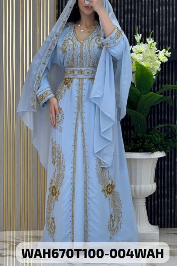 (MOQ 6 PCS) Evelyn Kaftan
