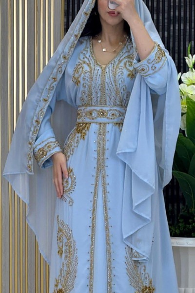 (MOQ 6 PCS) Evelyn Kaftan