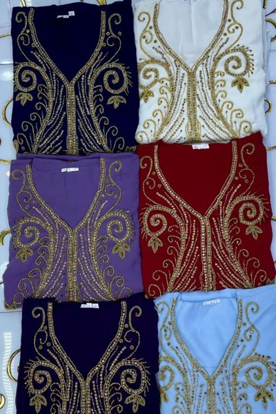 (MOQ 6 PCS) Evelyn Kaftan