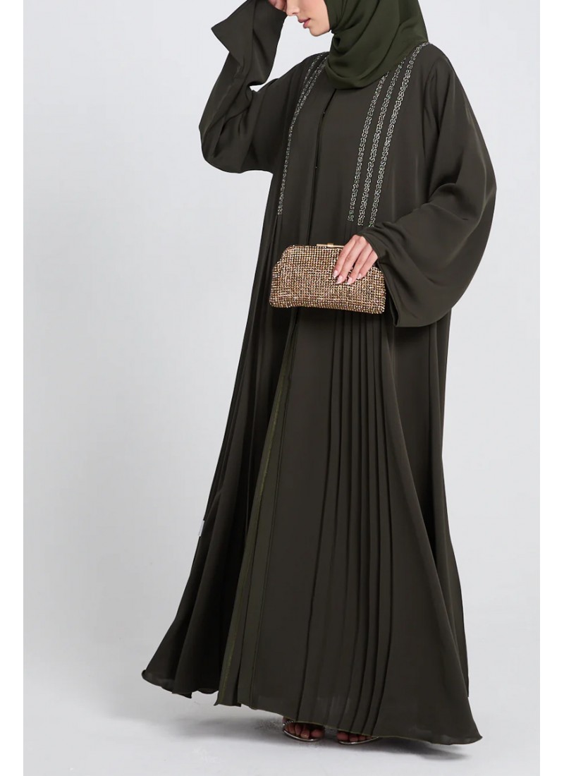 Imani Sophisticated Abaya (MOQ 6 PCS)